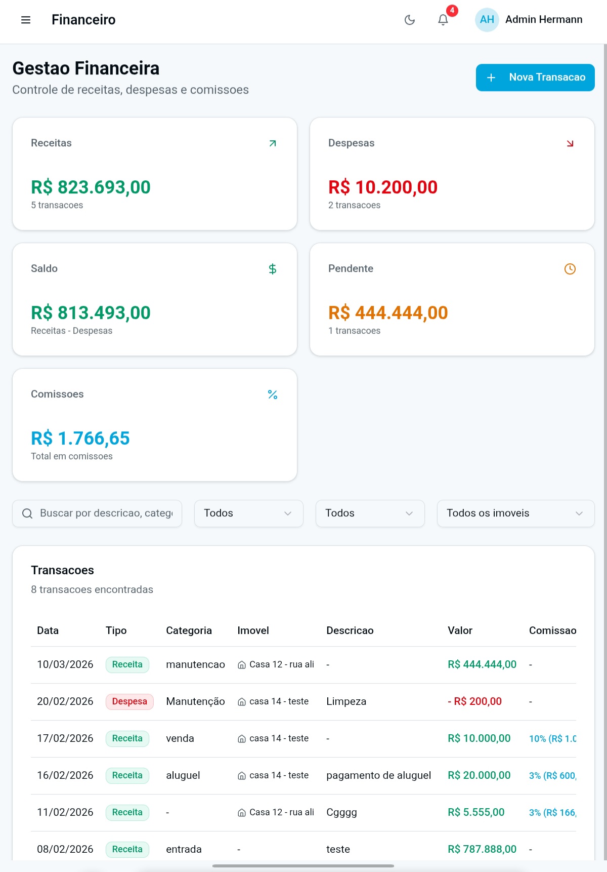Controle Financeiro Inteligente